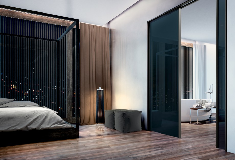 Disappearing Sliding Glass Doors Tekna Henry glass®